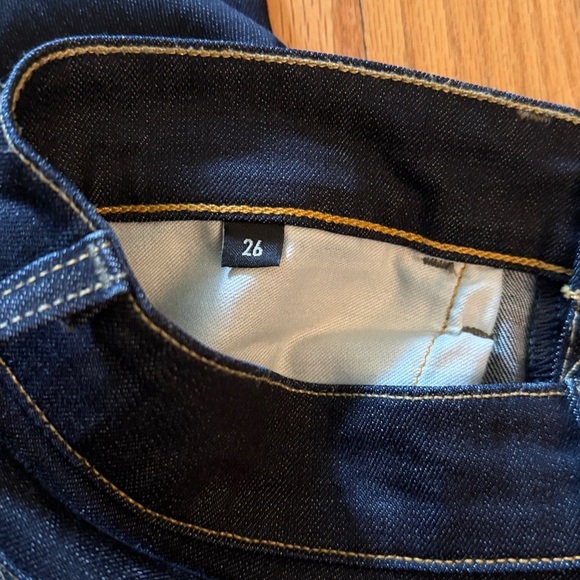 imogene + willie sz 26 Imogene Slim Dark Indigo Blue Skinny Jeans great cond - Picture 6 of 9